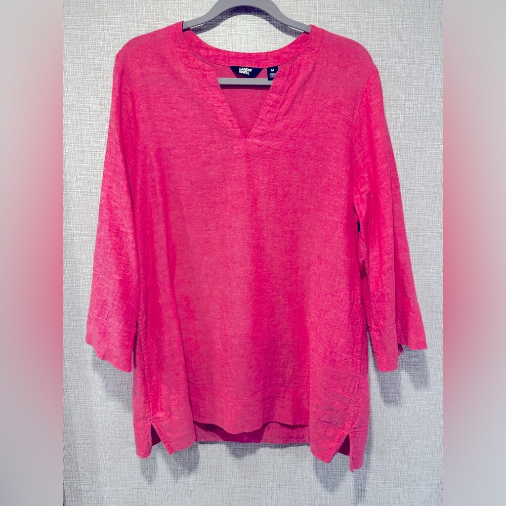 Lands End Tunic Top-Size Medium